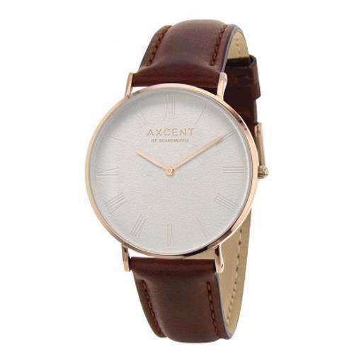 Image of Axcent of Scandinavia Career rosa forgyldt rustfri stål Quartz Unisex ur, model IX5690R-06